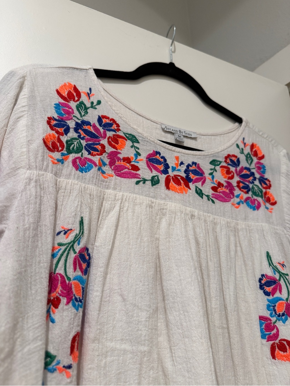 See And Be Seen Embroidered Dress